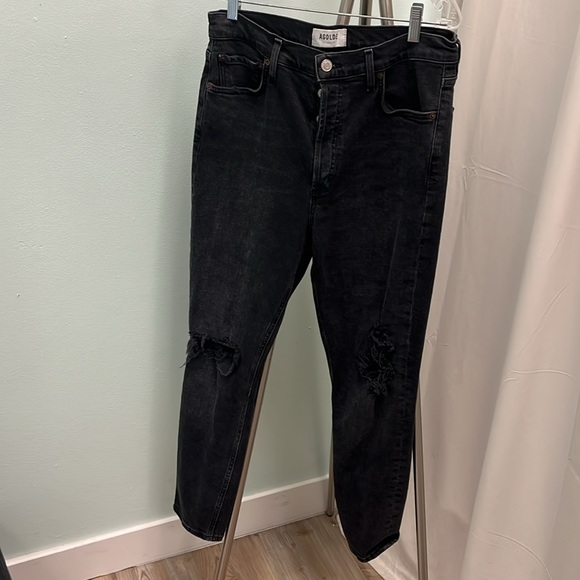 Agolde Nico High Rise Slim in Cassette - Picture 10 of 12